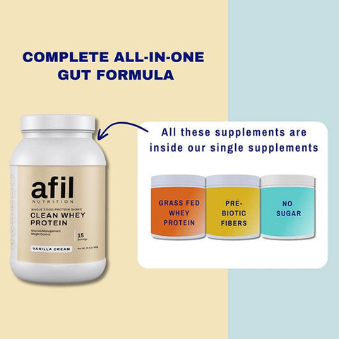 Clean Whey Protein (Vanilla)