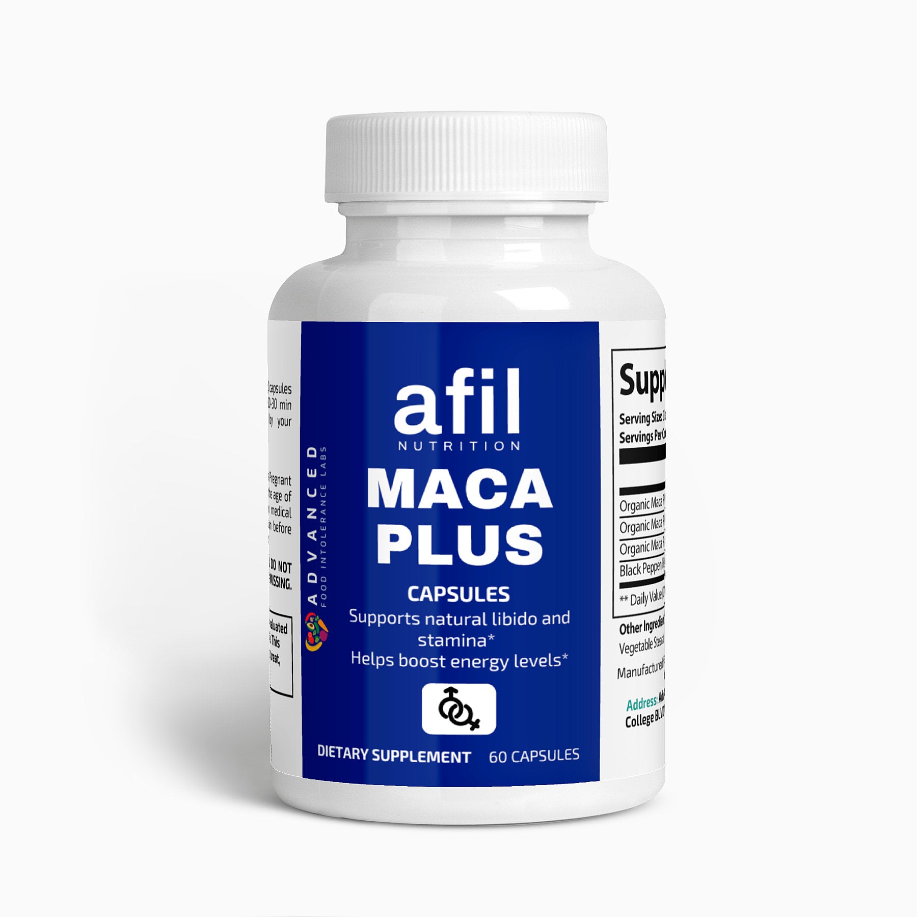 Maca Plus Supplement | Advanced Food Intolerance Labs