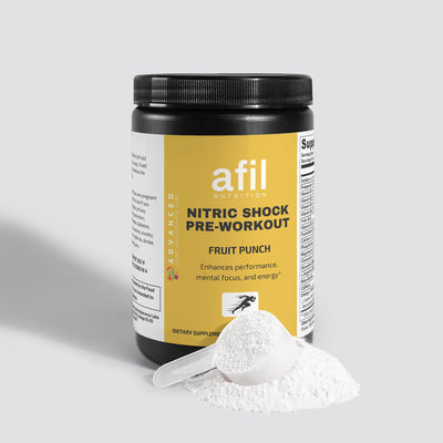 Nitric Shock Pre-Workout Powder (Fruit Punch)