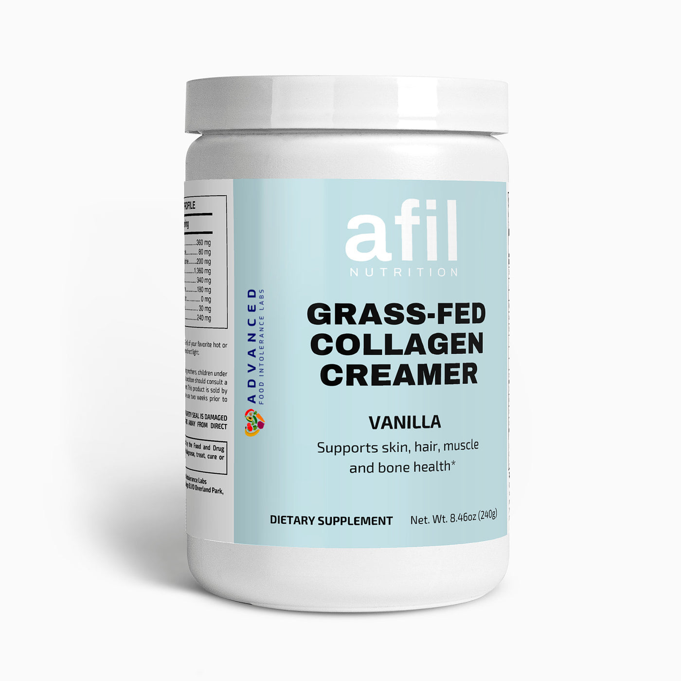 Grass-Fed Collagen Creamer (Vanilla)