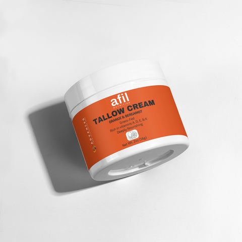 Tallow Cream Orange & Bergamot