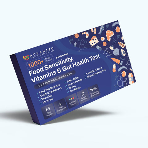 Food Sensitivity, Vitamins & Gut Health Test