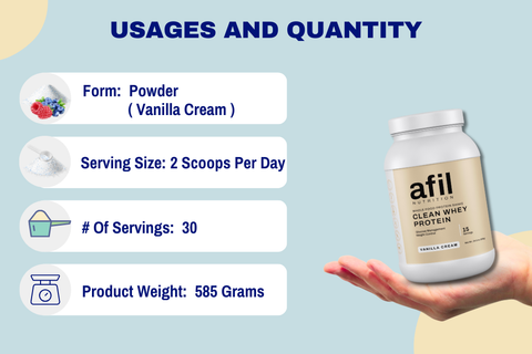 Clean Whey Protein (Vanilla)